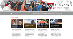 Desktop Screenshot of cvjm-tuebingen.de